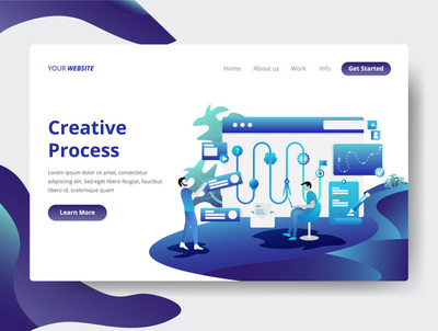 10個(gè)Web開發(fā)網(wǎng)頁界面插圖